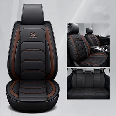 Чехлы на сиденья автомобиля для Nissan teana j31 j32 tiida wingroad x trail t31 x-trail t30 xtrail t31 x-trail t31 t32 - Название цвета: Coffee Standard
