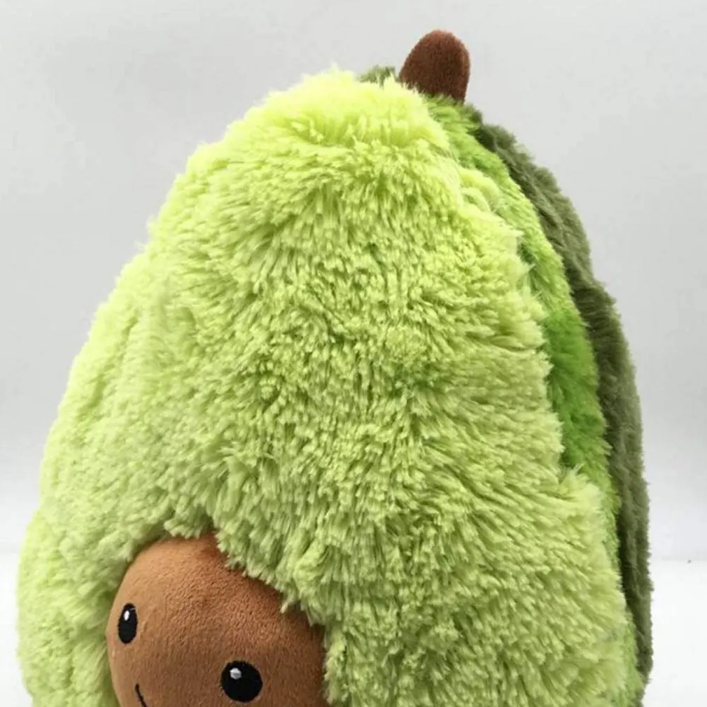 Милая плюшевая игрушка авокадо мягкая кукла для малышей мультяшная Подушка с