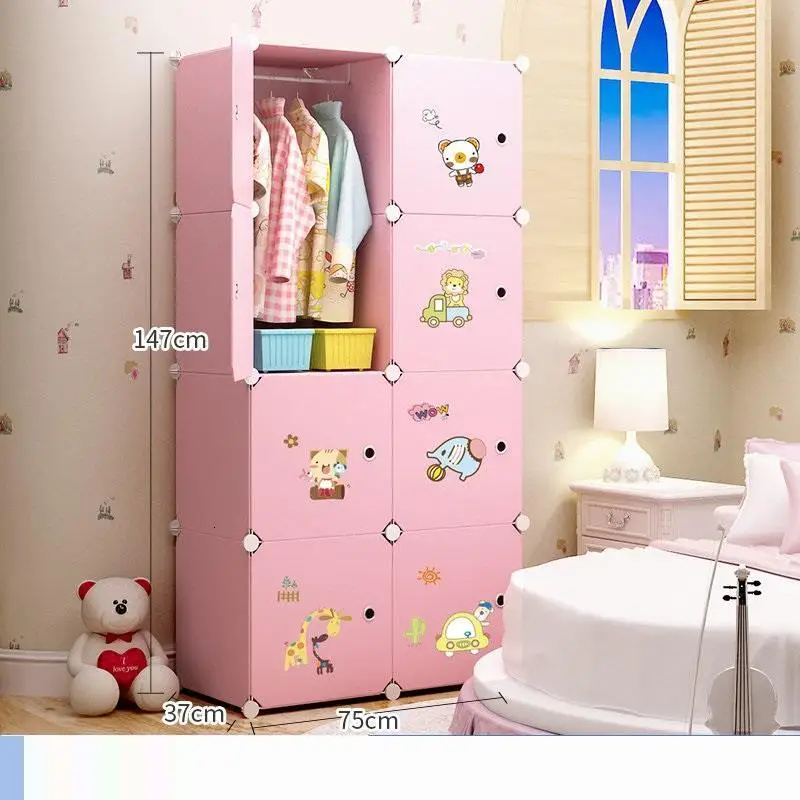 Version Q Туалетный шкаф Armario Ropero Meuble Range Chambre Guarda Roupa шкаф Mueble De Dormitorio гардероб - Color: Version Q