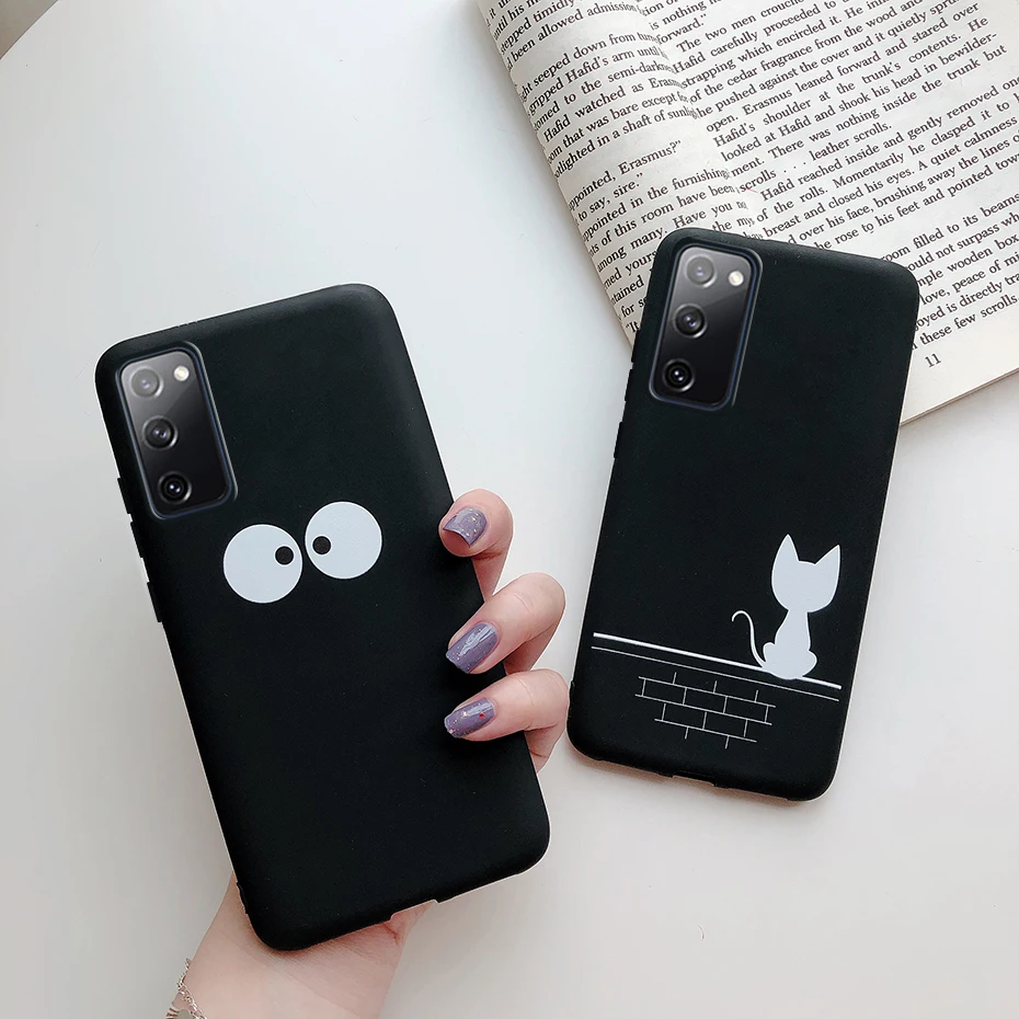 Cute Soft Silicone Back Cover Case for Samsung Galaxy S20 FE Fan Edition