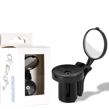

Road handlebar rearview mirror Install Practical 360 Degree Rotate Durable For Bike Handle Rearview Mirror Bicycle Accessories