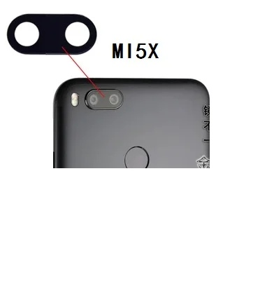100 шт./лот Задняя крышка объектива камеры с клейкой наклейкой для Xiaomi Mi A1 5X MiA1 Mi5X