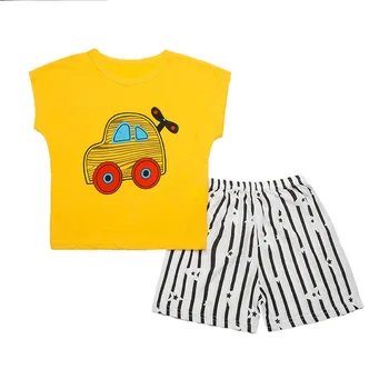 

Melario Boys Clothes Summer Kids Baby Dinosaur T Shirt Camouflage Short Boy Outfit Sport Suit Children Clothing Set 3 8 Years