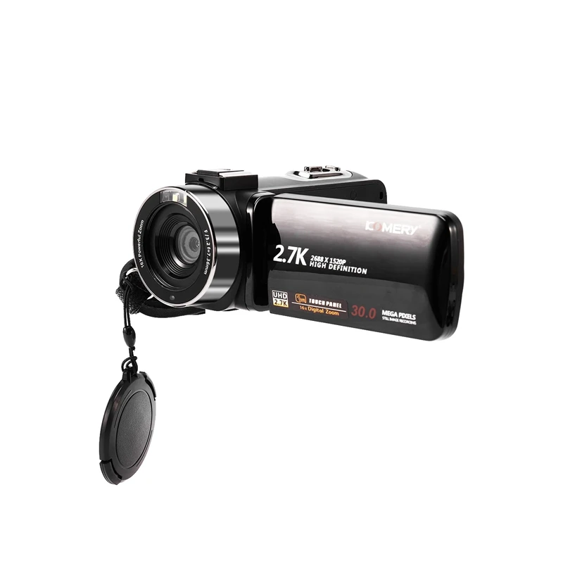 2.7K HD 30MP Digital Video Camera with Remote Control Home Travel