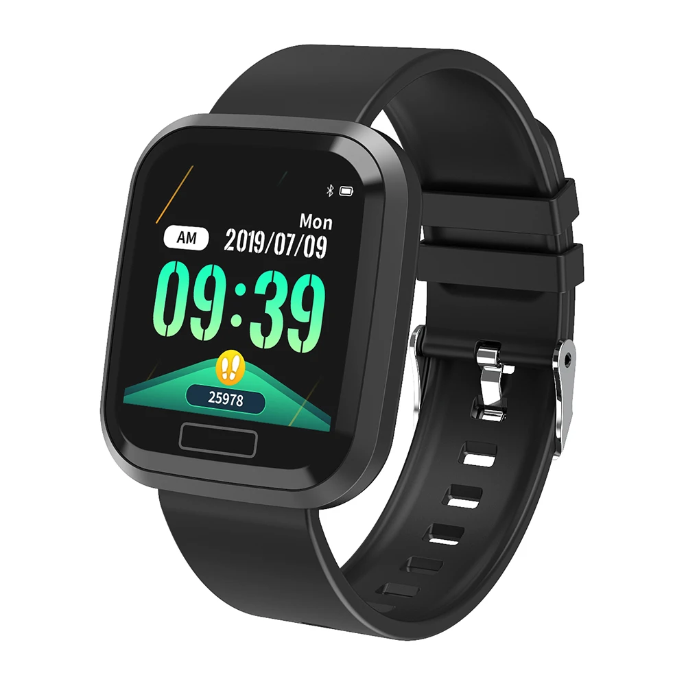 

T10 Bluetooth Smartwatches Waterproof IP67 Heart rate Blood pressure Monitoring Sport Watch Smart Wristband Fitness Tracker Men