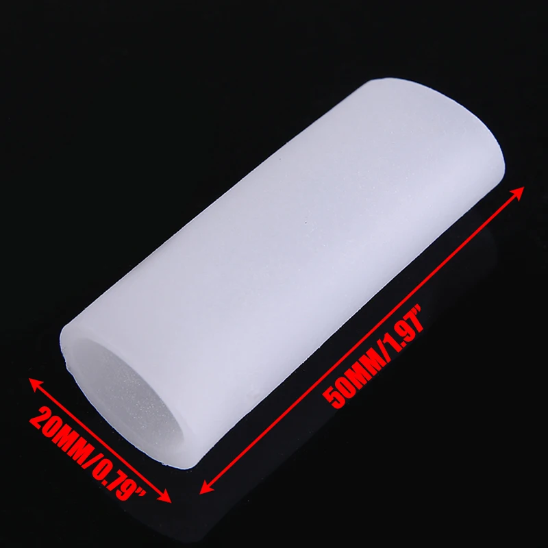 5 Pairs Silicone Gel Finger Tube Protector Toe Sleeves for Friction Pain Relief Foot Care Tools