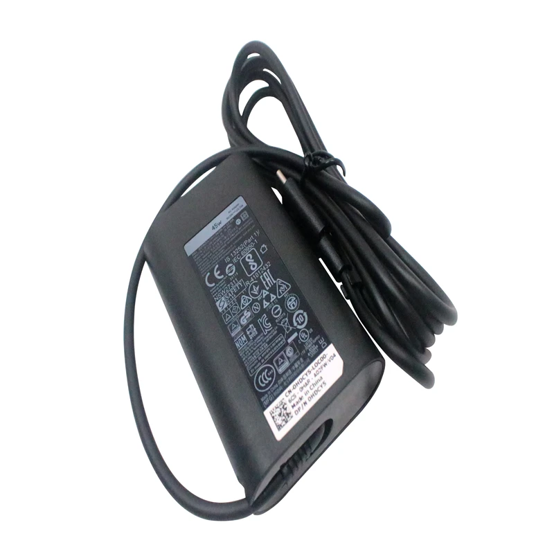 45 Вт USB C Type Ноутбук Ac адаптер питания для Dell XPS 13 9380 Latitude 5175 5285 5290-2в1 7390-2в1 LA45NM150 0HDCY5 |