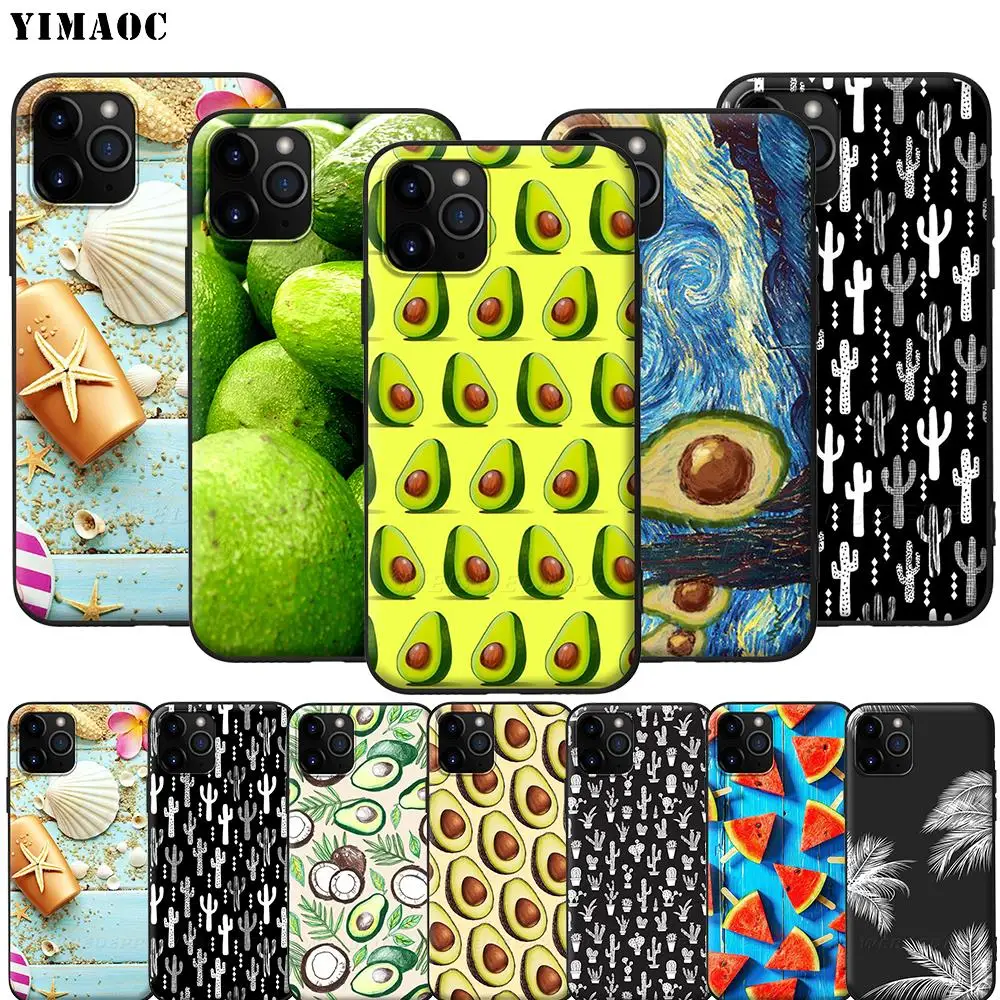 Силиконовый мягкий чехол YIMAOC для iPhone 12 Mini 11 Pro XS Max XR X 8 7 6 6S Plus 5 | Мобильные телефоны