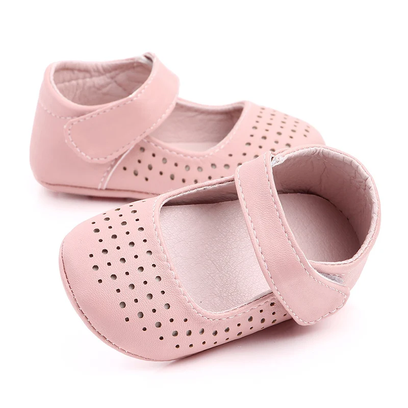 pink Обувь для новорожденных девочек; коллекция года; детские мокасины из искусственной кожи; обувь для девочек; Scarpe Neonato - Цвет: pink