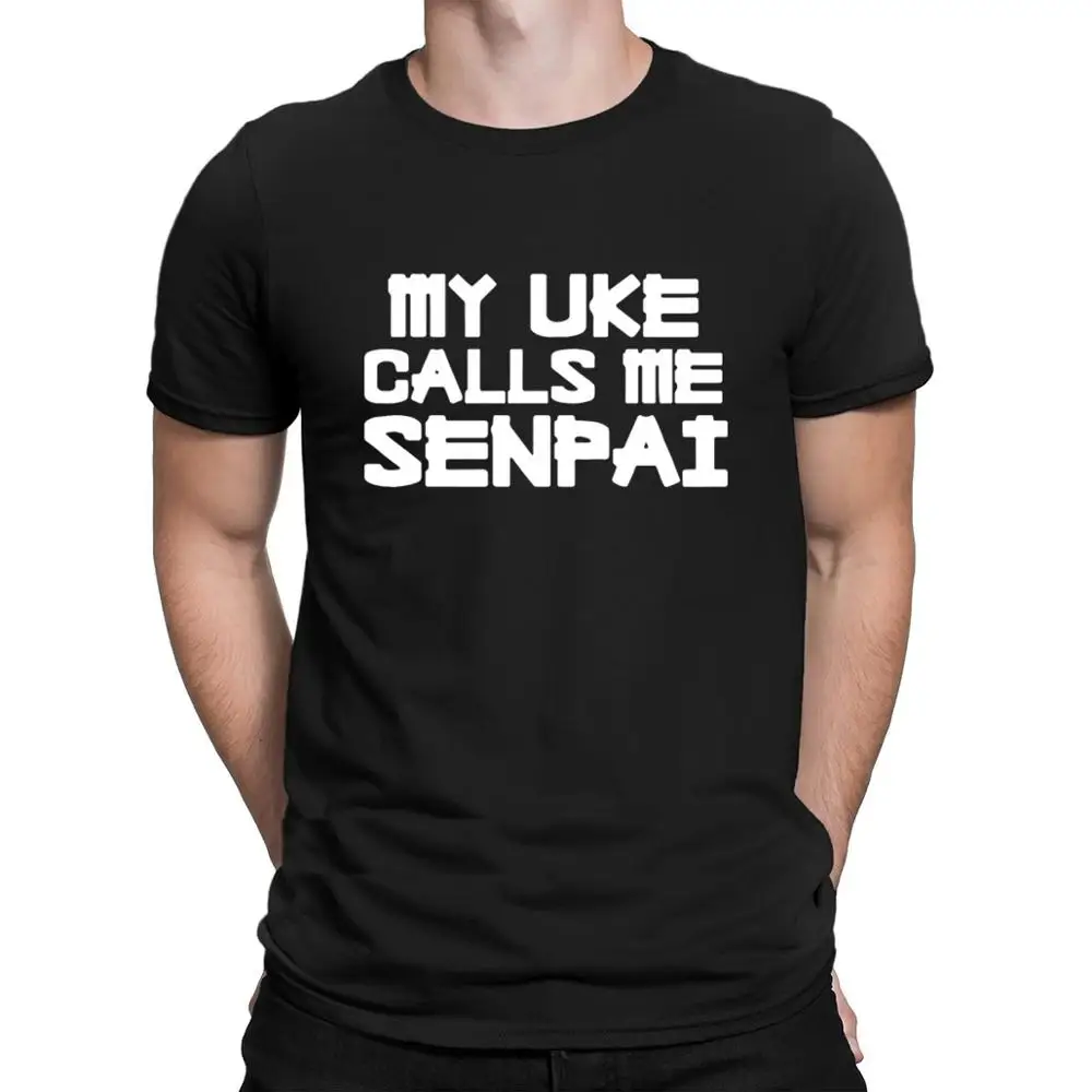 Футболка с аниме My Uke Call Me Senpai Yaoi Bl для геев крутая футболка индивидуальным