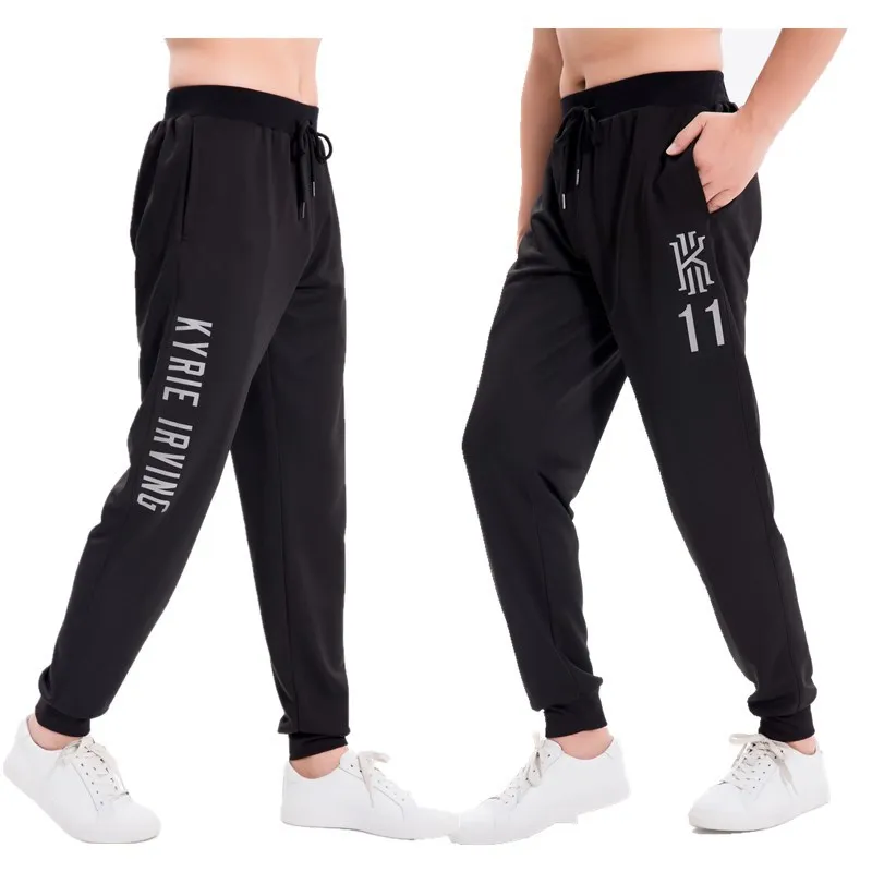 

Summer Solid Color Sports Male Pants Slim Fit Thick Man Fitness Trousers Soccer Running Gym Bodybuild Pants