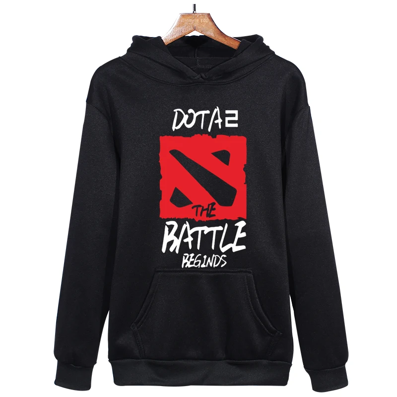 Толстовки для мужчин игра Dota 2 Повседневная Толстовка для мужчин флисовая уличная одежда с капюшоном Dota2 толстовки Мужская брендовая одежда - Цвет: Фиолетовый