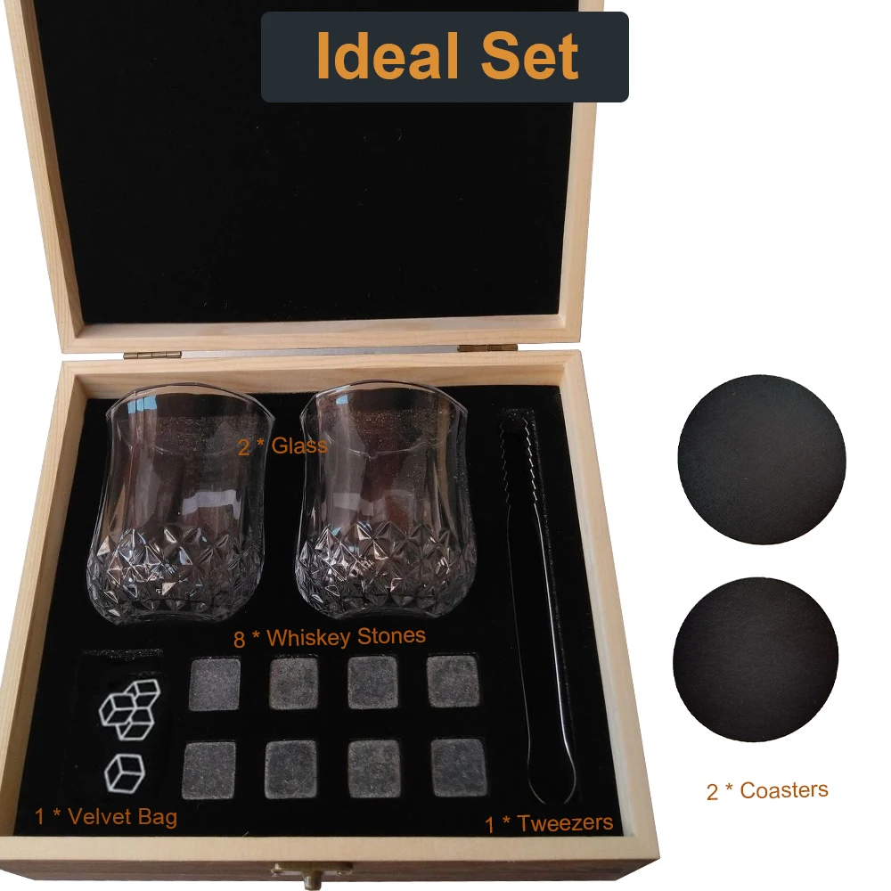 Details about   GLENMORANGIE WHISKY STONES SET OF 3 AND COMES IN A VELVET POUCH 