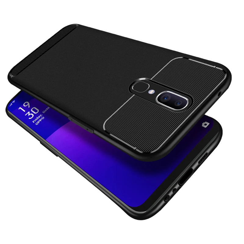Прочный силиконовый чехол PDGB для OPPO A7 A5 A9 A11X F11 Pro A1K A3S A5S Realme 2 3 5 X Lite C1 C2 тонкий