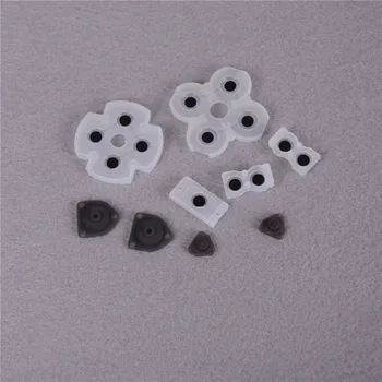 

9pcs/set Silicon Button Pads Silicon Rubber Conductive Pads - For PS4 Controller Repair Parts