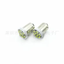 Прямая с фабрики; BA9S 1210 8SMD светодиодный автомобильная лампа для чтения номерной знак света подсветка приборной панели Ширина лампа