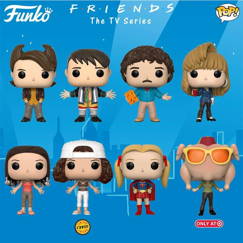 Funko Pop Friends JOEY TRIBBIANI MONICA GELLER PHOEBE BUFFAY CHANDLER BING виниловые фигурки куклы игрушки|Игровые