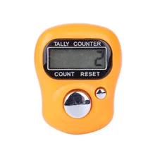 SXH5136, классический ЖК-дисплей, 5 цифр, кольцо на палец, ручной счетчик, счетчик молитв, электронный кликер, доступно 14 цветов