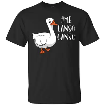 

Me Canso Ganso Funny Cotton Shirt
