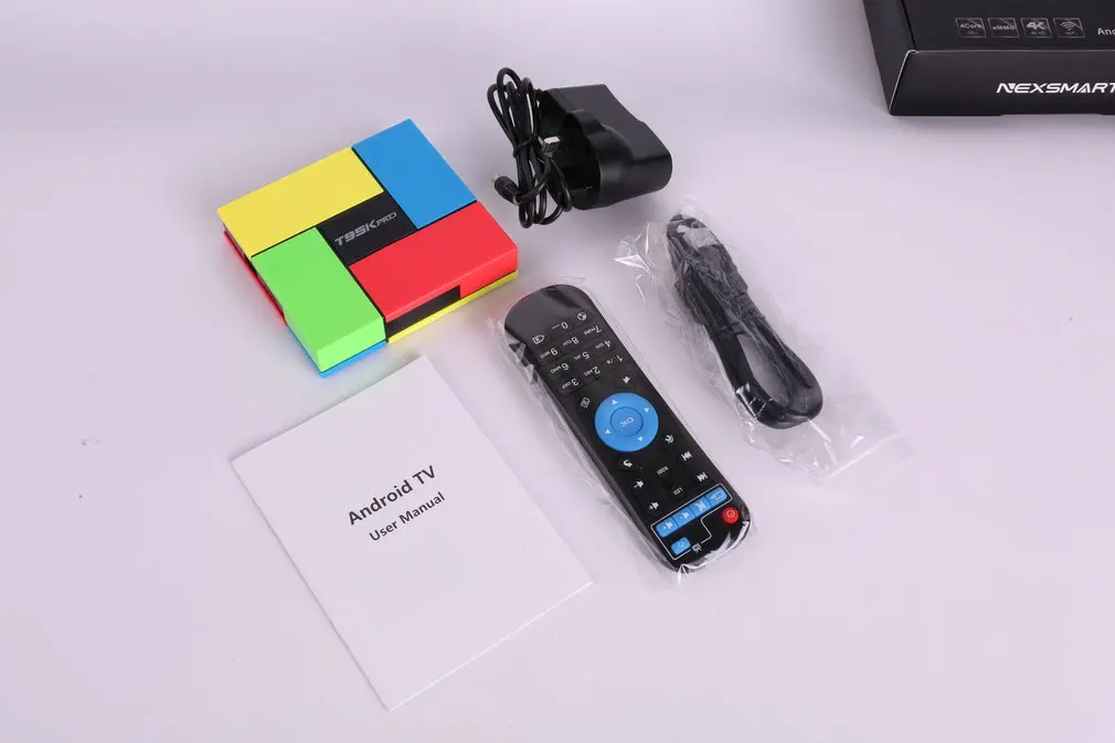 T95KPro Android 6,0 ТВ приставка Восьмиядерный S9122 2 ГГц 2G/16G H.265 4K 3D 2,4G/5G двойной WiFi BT4.0 1000M Giagabit Lan