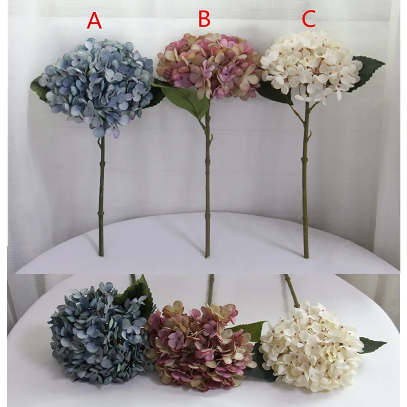 Elegant Retro Autumn Hydrangea Bouquet for Home and Event Decoration