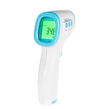 

Forehead Non-Contact IR Thermometer Gun LCD Body Temperature Fever Measuring Device Handheld Temperature Tool Gun For Baby Adult