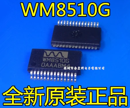 10 шт./лот WM8510G WM8510GEDS SSOP-28