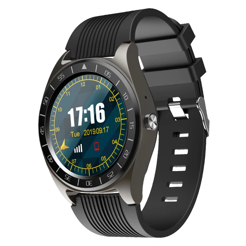 V5 Бизнес Спортивные Смарт-часы 1,54 дюймов Full Touch HD цветной экран часы трекер сна мониторинг сердечного ритма мужские часы Android