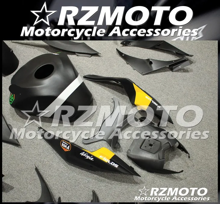 Мотоциклетный обтекатель abs Подходит для Kawasaki ZX6R 636 599 ZX-6R 2009 2010 2011 2012 корпусные детали пресс-форм Магазин № 0317