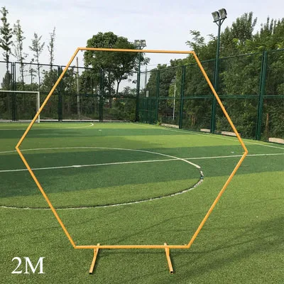C Gold 2M Свадебный Железный художественный искусственный цветок Арка Дверь дом отель Добро пожаловать украшение filower дверь реквизит для свадебной фотосъемки украшения - Цвет: C Gold 2M