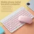 10 Дюймов Беспроводная Bluetooth Клавиатура и Мышь Для Ipad Телефон Планшет Ноутбук Перезаряжаемая Мини Клавиатура Мышь Для Samsung Xiaomi