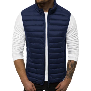 

Adisputent Vest Men New 2020 Autumn Winter Warm Sleeveless Jacket Men Zipper Waistcoat Men's Vest Casual Coats Mens Mens Vest