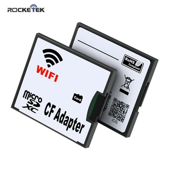 

Rocketek Micro SD TF to CF/SD Wifi Memory Card Reader Converter Adapter MicroSD SDHC to Compact Flash Type I