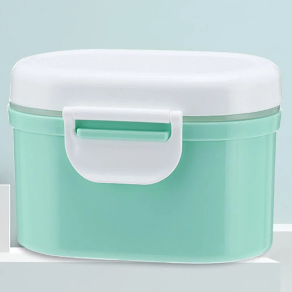 Хранение детского питания 1 шт. детское молоко порошок для хранения формула Диспенсер Путешествия канистры контейнер пищевой бак PP пластик один слой - Цвет: green