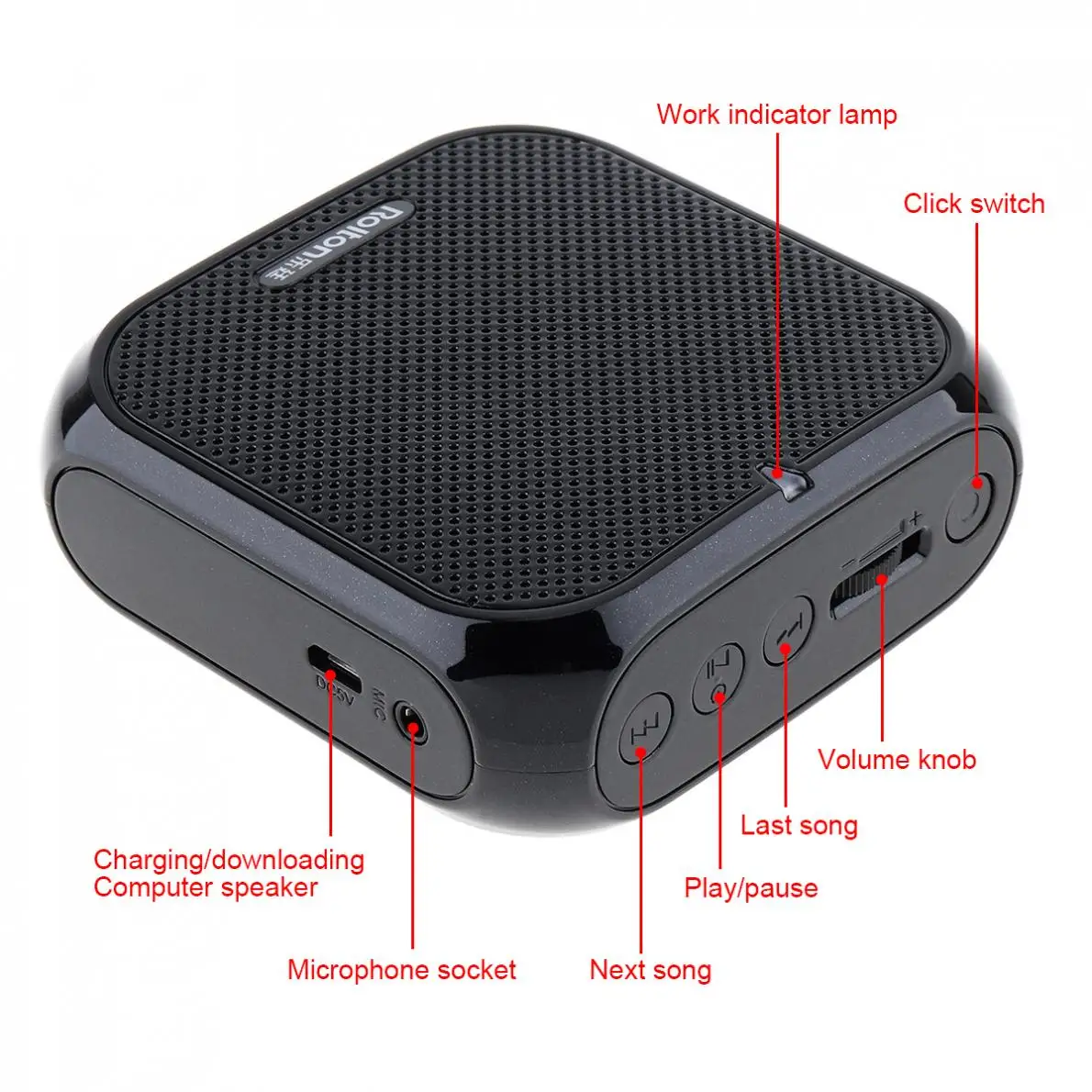 Portable Audio Speaker Megaphone Voice Amplifier Sadoun.com