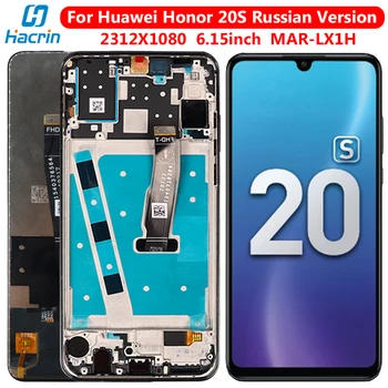 

Display For Huawei Honor 20S MAR-LX1H LCD Display Touch Screen Digitizer Assembly For Honor 20S Russian Version Display 6.15''