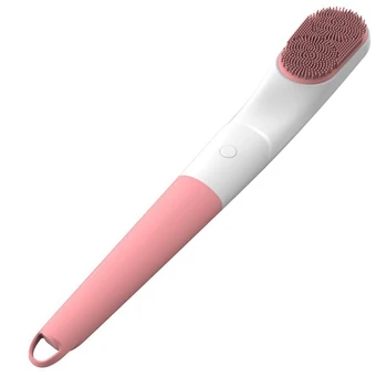 

Long Handle Ultrasound Massage Bath Brush Electric Bath Body Shower Spin SPA Massage Shower Brush Cleaning Scrubber