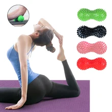 Арахисовый Массажный мяч с острым пусковым механизмом, рельефная мышца, боль, стресс, арахисовый мяч, терапия, забота о здоровье, гимнастический аппарат для мышц, практичный