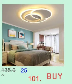 Chandelierrec современный детский комната светодиодный Потолочные светильники AC85 ~ 265 V сердце потолочного типа лампы Главная светильники для