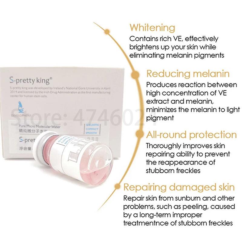 Puro da Água Molecular para a Cara Clareia o Enchimento dos Lábios da Anti-acne para a Pistola Hyaluron da Pena da Injeção do Bordo do Atomizador Ácido Hialurônico Micro Que 4 High Quality Beleza e saúde