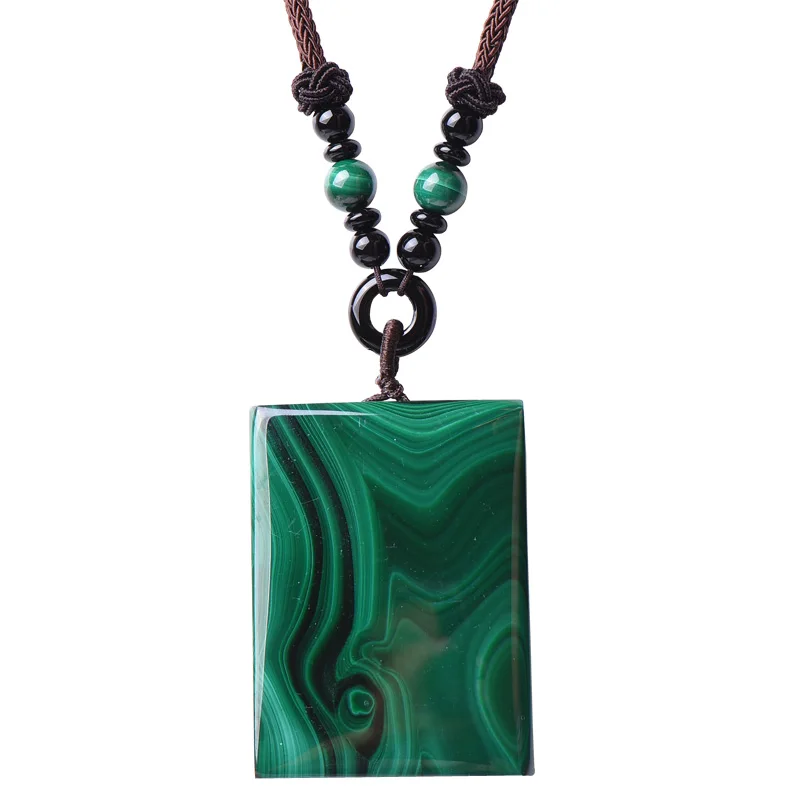 

Hot Selling Natural Men Women Hand-Carved Jewelry Jade Pendant Necklace Jewellery Fashion Accessories Gifts