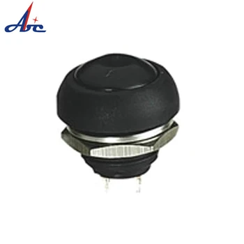 

NS120 Red small OFF-(ON) 1A 12MM Round click voice push to make button switch