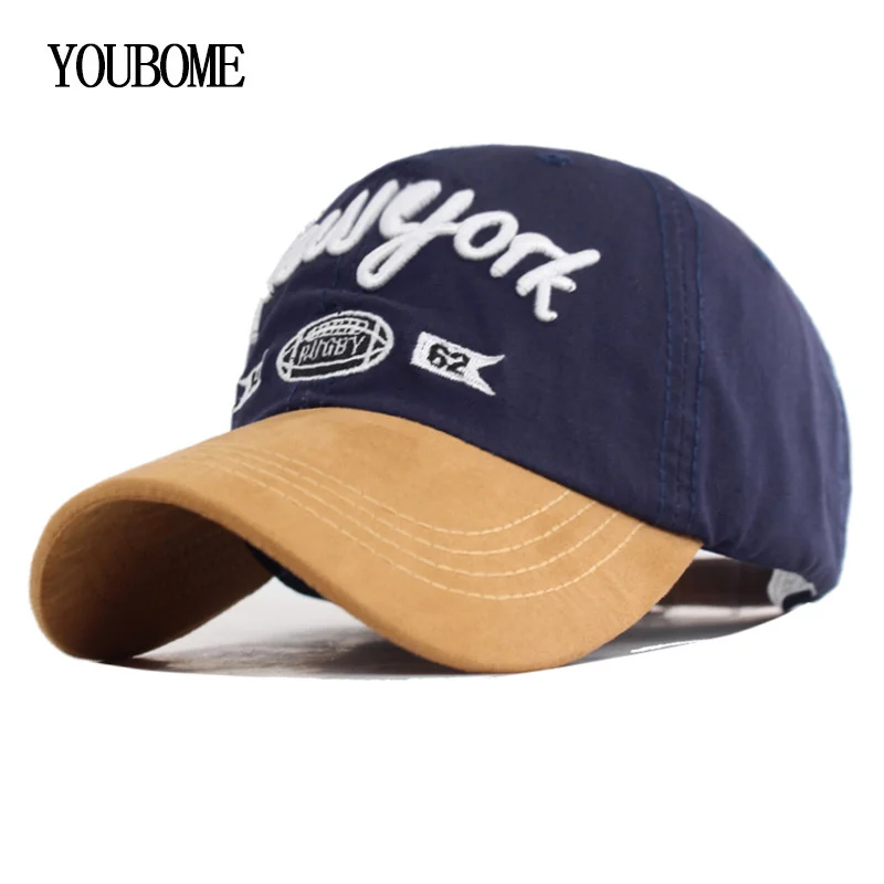

Brand Gorras Hombre Men's Baseball Cap Men Snapback Caps Hats For Women Casquette Bone New York Letter Trucker Dad Baseball Hat