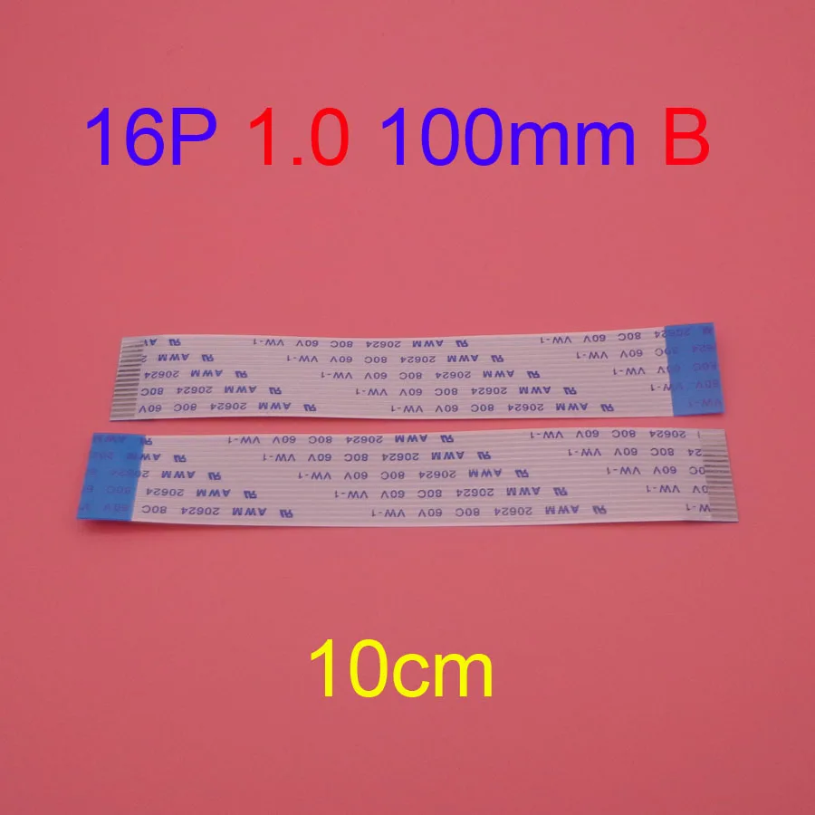 30pcs New FFC FPC flat flexible cable 1mm pitch 16 pin 16pin Reverse