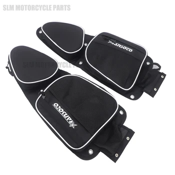 

UTV Front Door Side Storage Bag for Polaris RZR XP 1000 900 Turbo Side Storage Door Bag Knee Protection Holder Storage Bag