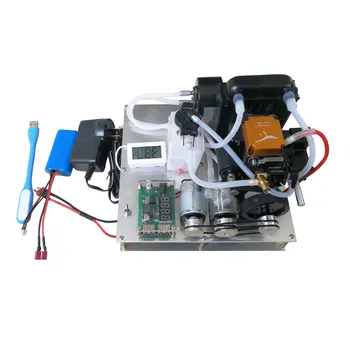 

TOYAN Methanol Engine Model DIY Micro Water-Cooled Generator Set (With Water Pump / Radiator Water Tank / Thermometer)