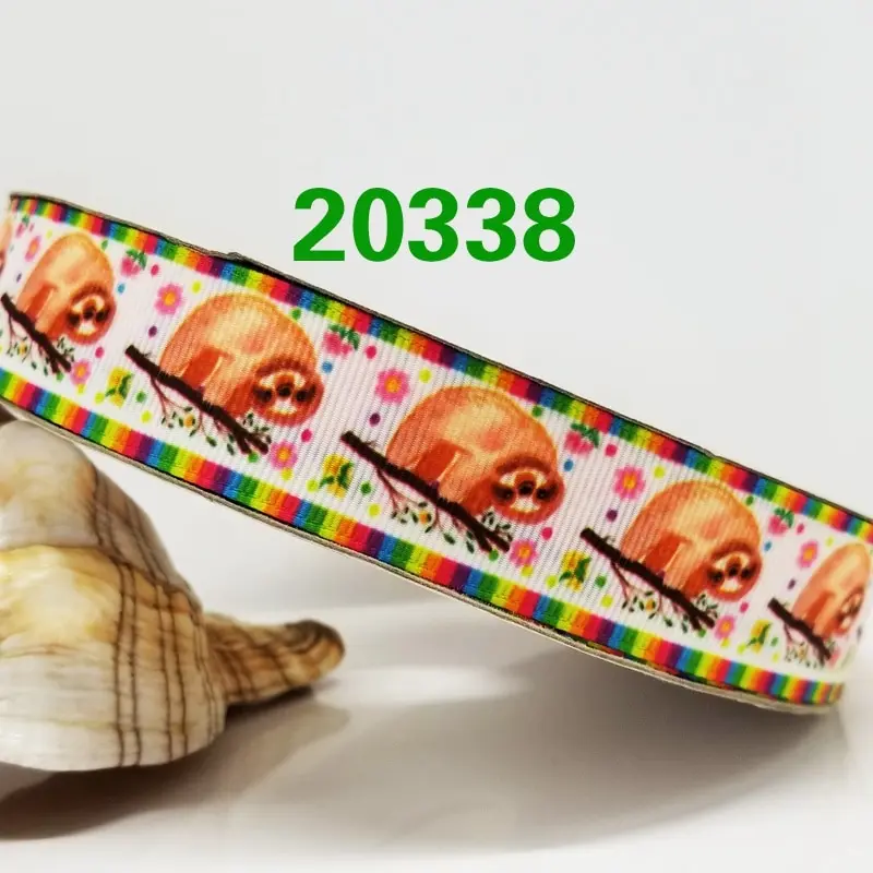 50 ярдов мультфильм Единорог печатных корсажная лента 20422
