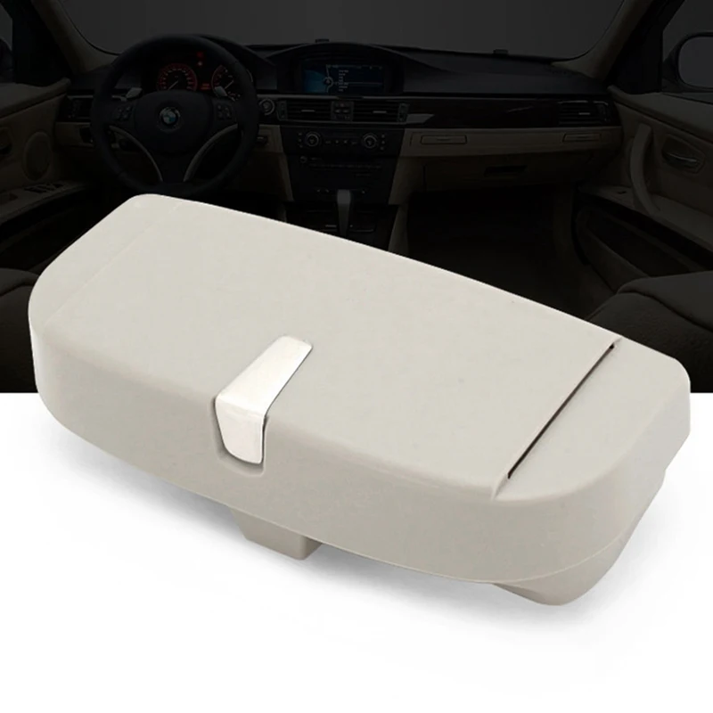 Car Sun Visor Glasses Case Organizer Glasses Storage Box Holder Visor Sunshade Auto Accessories