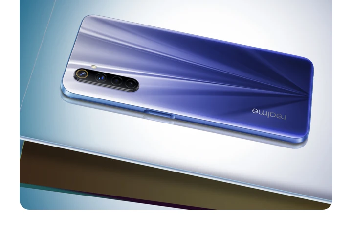 realme 6 Global Version Mobile Phone 4GB 8GB RAM 128GB ROM 30W EU Flash Charge 4300mAh Helio G90T 64MP Camera NFC Play Store