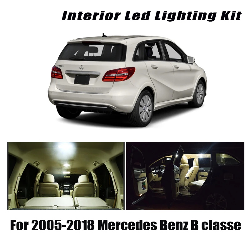 2Pcs LED Car Door Logo Lights For Mercedes Benz B Class W246 B160 B180 B200  B220 B250 2012-2019 AMG Laser Projector Accessories - AliExpress